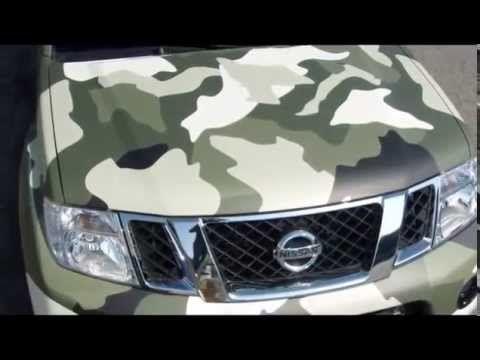 Camo Nissan Logo - WRAPPING NISSAN CAMOUFLAGE