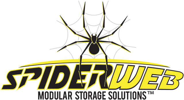 Spider Web Logo - USMTS.com Modular Storage Solutions forms marketing