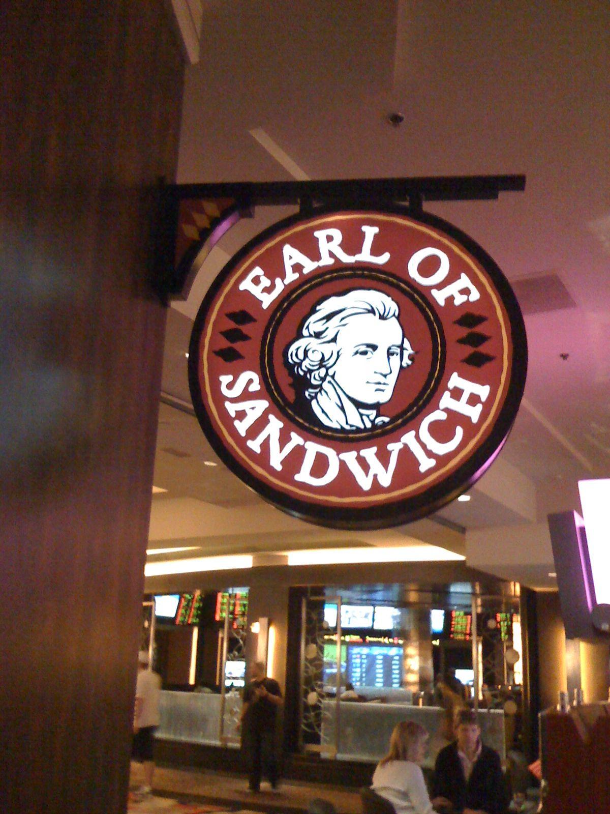 Earl of Sandwich Logo LogoDix