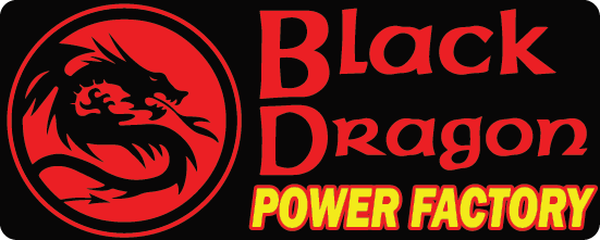 Orange and Black Dragon Logo - Black Dragon logo - PWOnly.com - Yamaha PW50 & PW80 Parts