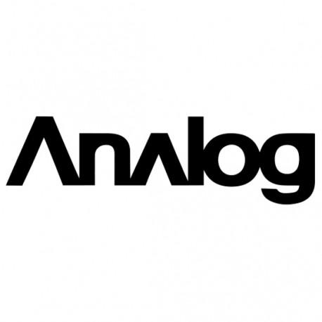 Analog Clothing Logo - ANALOG SKATEBOARDS CLOTHING LOGO SPONSOR MÆRKE SKÆRING KLISTERMÆRKE ...