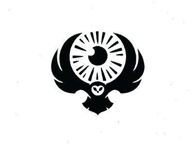 Owl Eyes Logo - Enamoured Iris. Design Identity. Owl logo, Eye