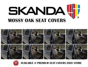 Camo Nissan Logo - Mossy Oak Camo Tailored Front Seat Covers for Nissan Frontier