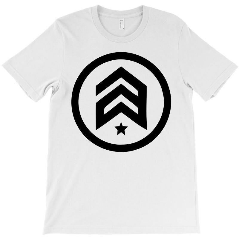 Analog Clothing Logo - Custom Analog Black New Logo T-shirt By Black White - Artistshot