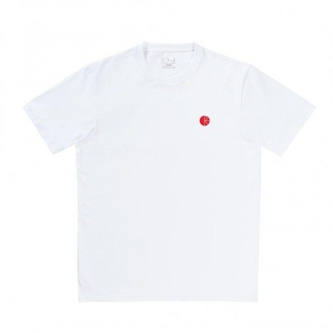 Red and White Y Logo - Polar Skate Co. Fill Logo Chest T Shirt