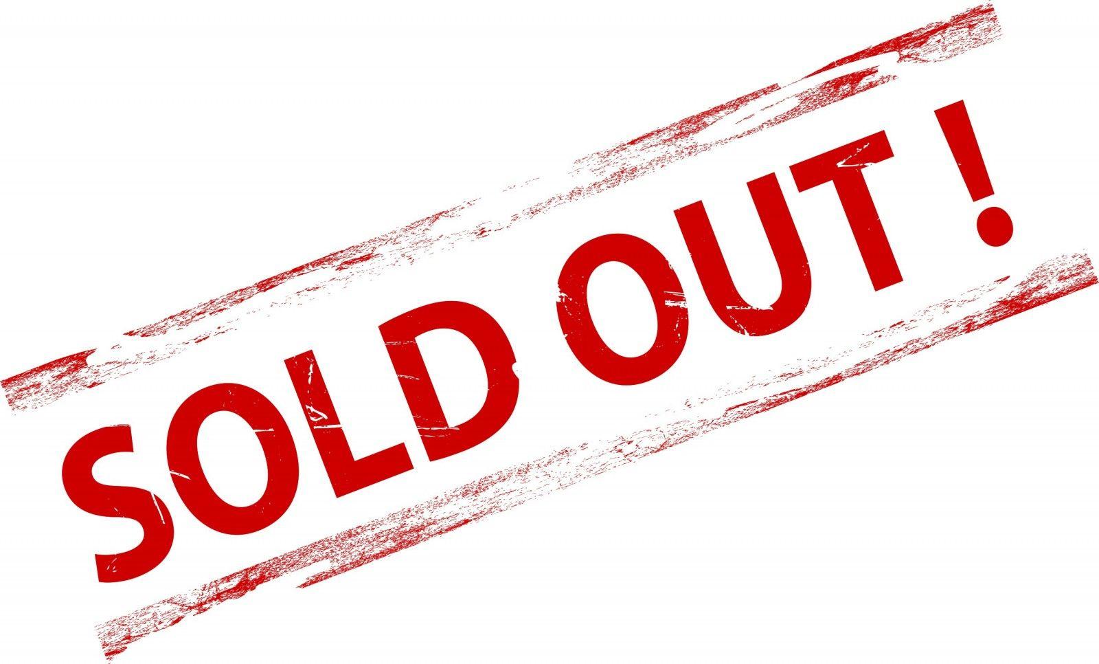 Sold Out Logo - HMH VIP tickets are sold out!. Beth Hart Official Web Site