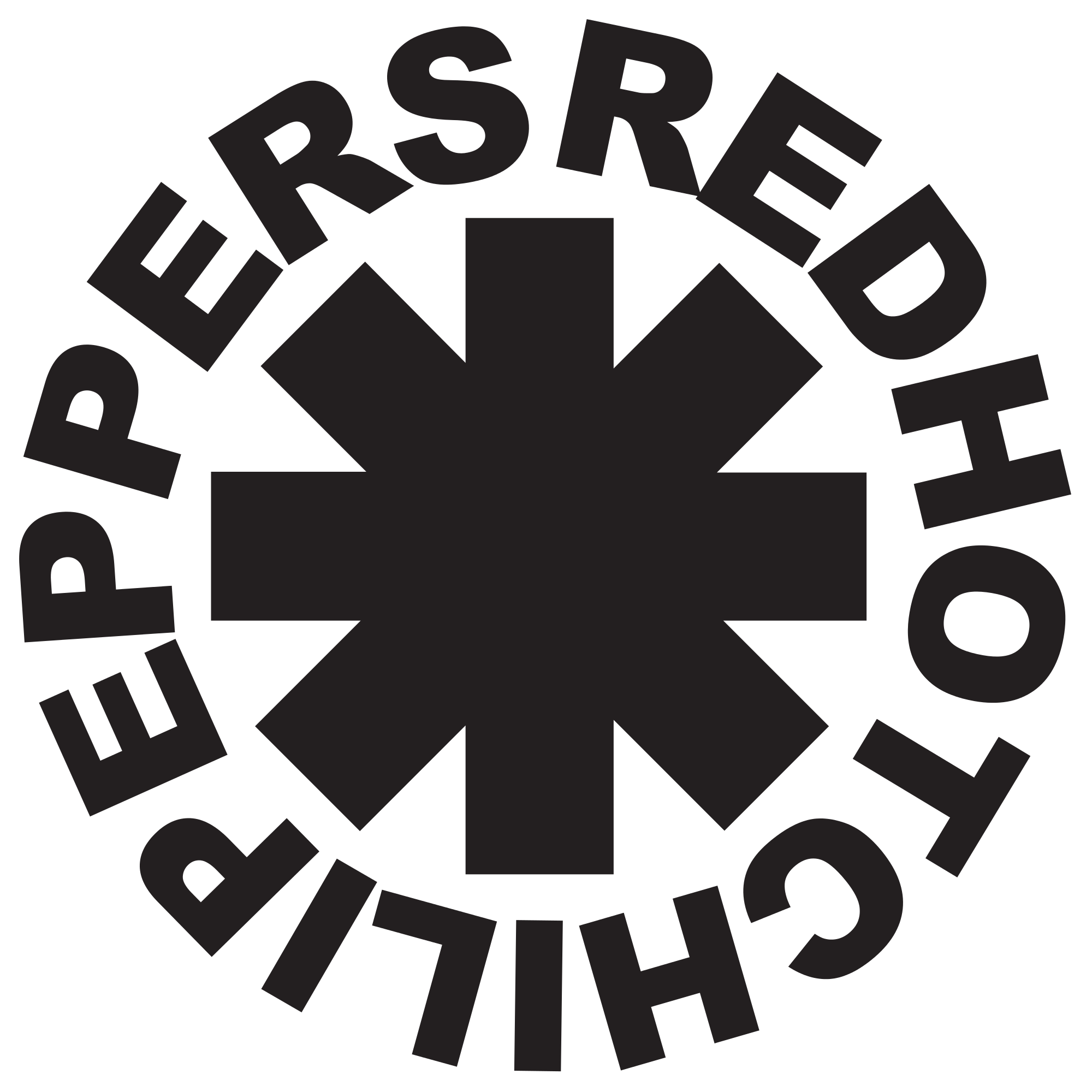 Red and White Y Logo - File:Redgotchilipeppers-logo.svg - Wikimedia Commons