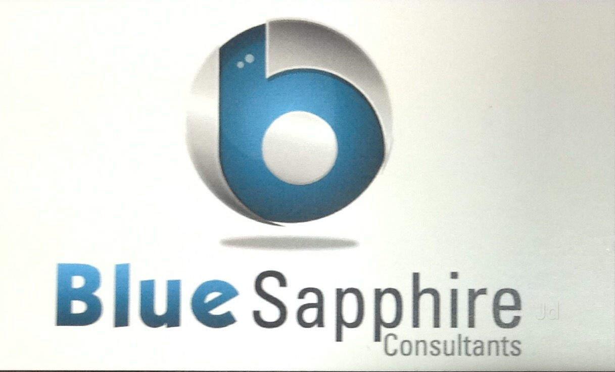 Blue Sapphire Logo - Blue Sapphire Consultants Chandigarh |