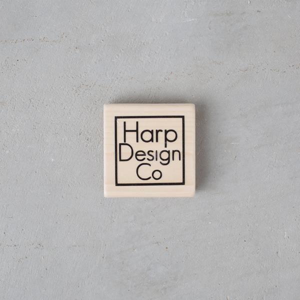 Blue Square with a Gold Harp Logo - Kitchen – Harp Design Co