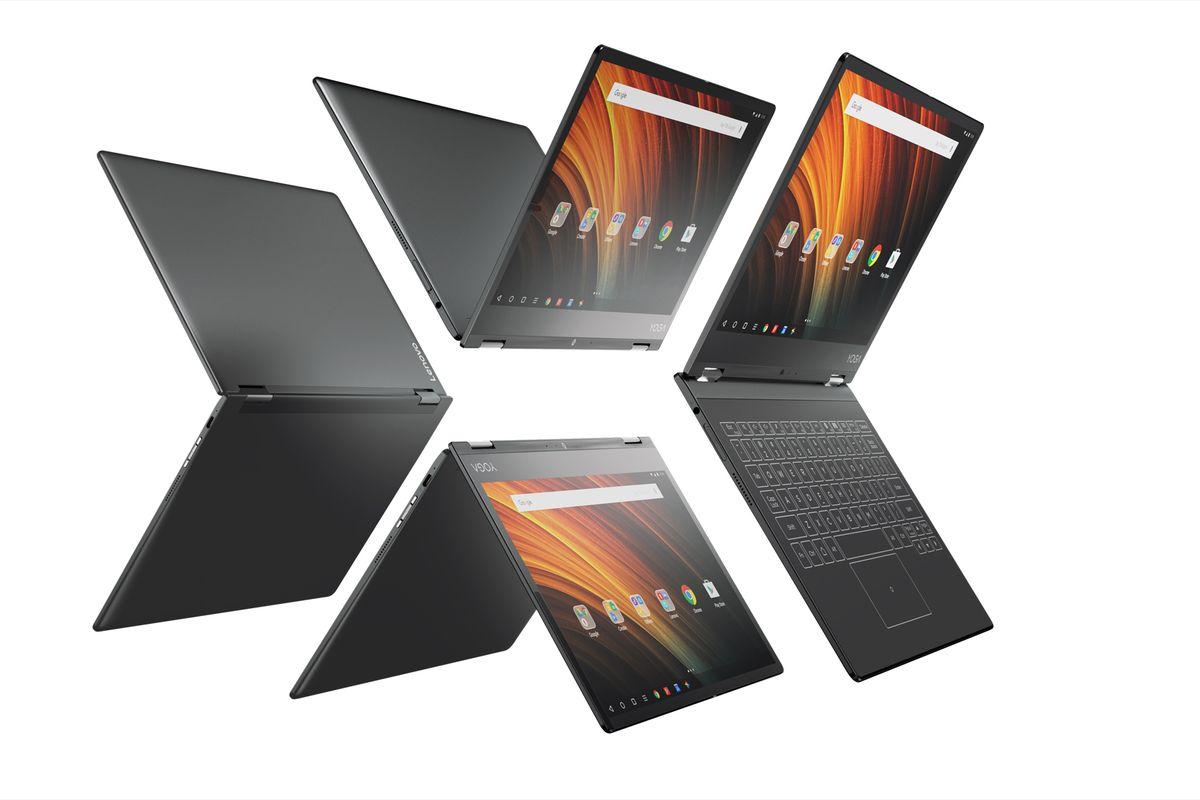 Lenovo Yoga Logo - The Yoga A12 is a budget version of Lenovo's Yoga Book, but it only ...