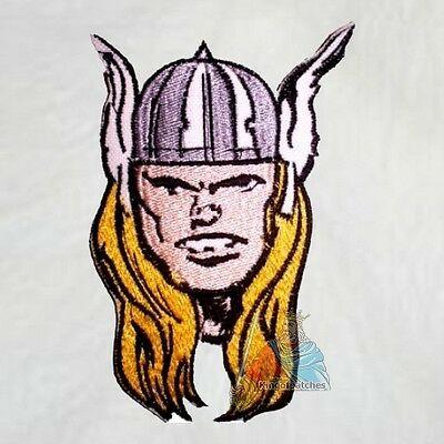 Thor Face Logo - LOKI FACE EMBROIDERED Patch Marvel Comics Thor God Thunder Villain