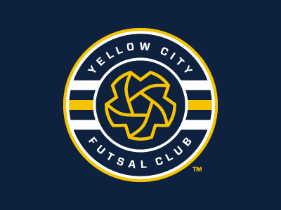 Yellow City Logo - Yellow City Futsal Club by Bart ODell | Dribbble | Dribbble