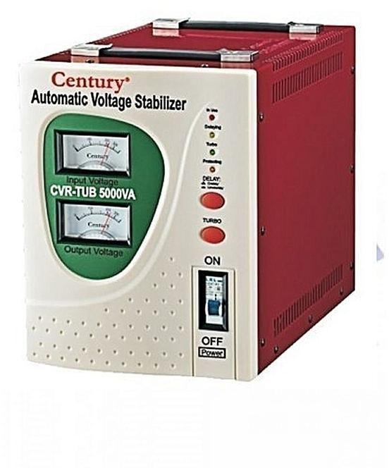 Century Stabilizer Logo - Century Automatic Voltage Stabilizer CVR Tub 5000VA & Blue