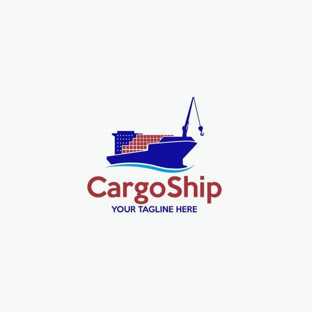 Cargo Logo - Cargo ship logo Vector