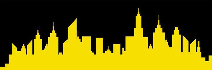 Yellow City Logo - Search photo city icon