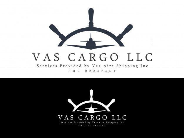 Shipping Company Logo - Cargo company logo design Vector | Premium Download