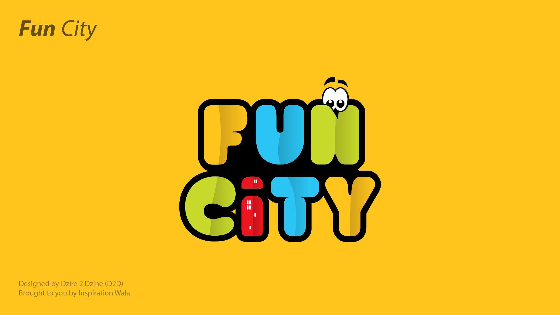 Fun Logo - City - Second Week Logo Collection - Inspiration Wala