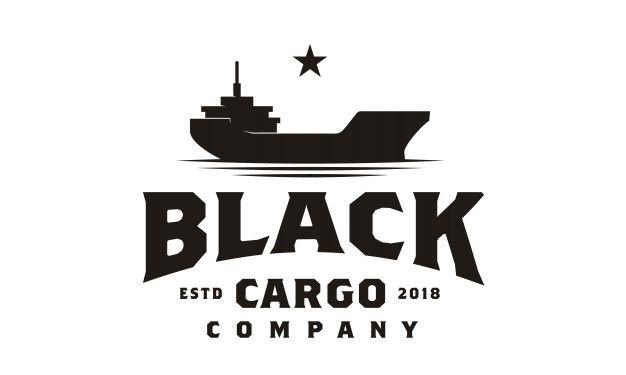 Cargo Logo - Cargo ship logo design Vector