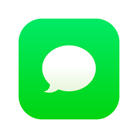 Text Message Logo - Messages iOS logo vector