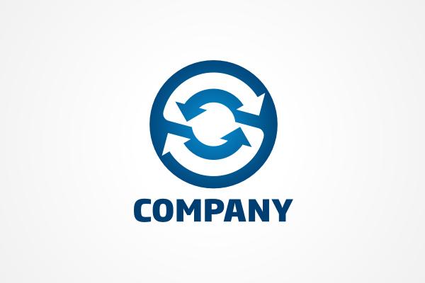 Blue Letter S Logo - Free Logo: Spinning Letter S Logo