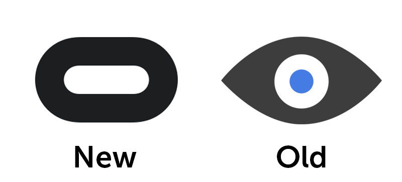 Oculus Logo - Comparing the new Oculus logo to the old one. What do you think ...