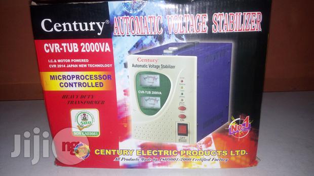 Century Stabilizer Logo - Brand New 2000VA Century Stabilizer In Port Harcourt