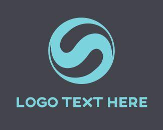 Blue Letter S Logo - Electronics Logo Maker | BrandCrowd