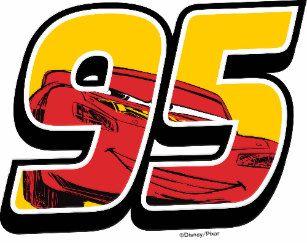 Lightning McQueen 95 Logo - LogoDix