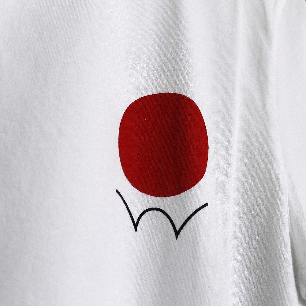 Red Dot with White R Logo - Edwin Red Dot 2017 Logo T Shirt White