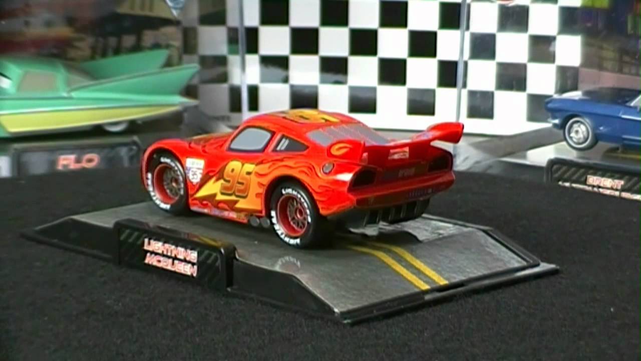 Lightning McQueen 95 Logo - Lightning McQueen with the 95 Race logo - YouTube