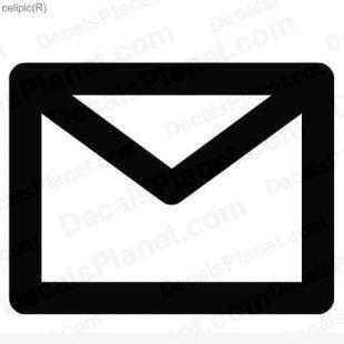 Text Message Logo - Text message icon decal, vinyl decal sticker, wall decal