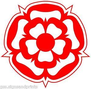 English Rose Logo - 2 x qty 160x158mm english rose Vinyl Stickers Decals Graphics car ...