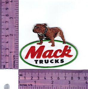 Mack Truck Bulldog Logo - Mack Trucks Bulldog Logo Embroidered Badge / Cloth Patch Iron or Sew