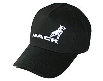 Mack Truck Bulldog Logo - Mack Trucks Black Bulldog Logo Twill Cap: Amazon.co.uk: Sports