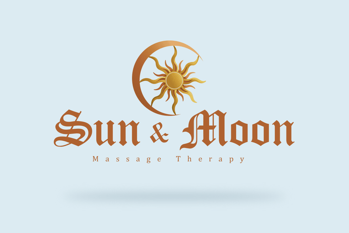 Sun and Moon Logo - Sun & Moon Massage Therapist CI Logo Design ~ Flow Design SA