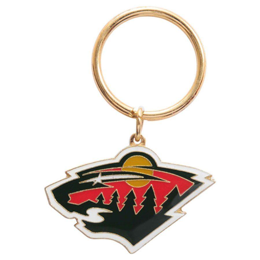 Minnesota Wild Logo - Minnesota Wild Logo Keychain