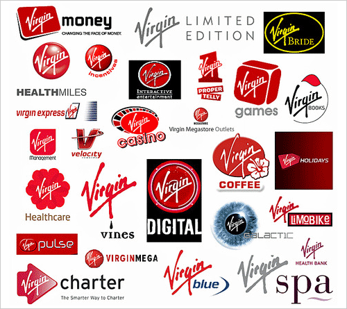 Red Brand Logo - The 200 brands of Virgin | Logo design • Branding • Graphic design
