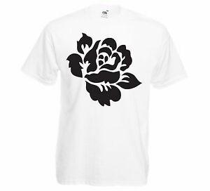 English Rose Logo - Genuine Premium Fruit Of Loom English Rose Logo & T-Shirt Colour Opt ...