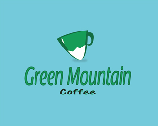 Mountain Coffee Logo - Green Mountain Coffee Logo