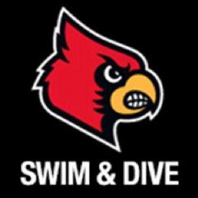 UofL Cardinals Logo - UofL Swim&Dive