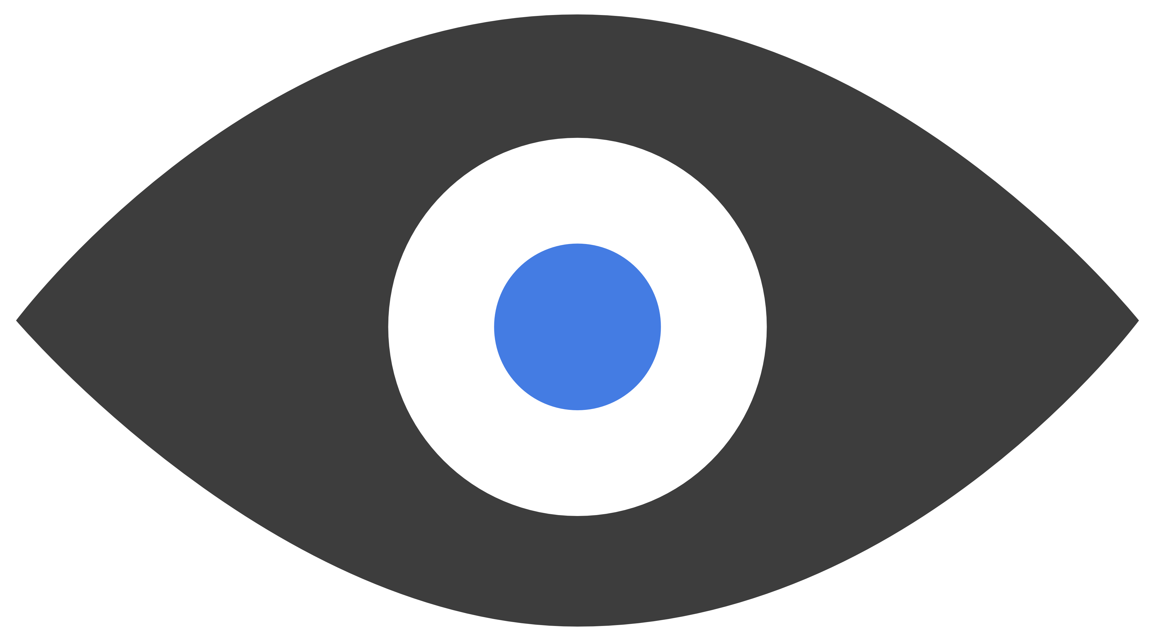 Oculus Logo - I made an SVG of the Oculus eye logo grey in the logo is