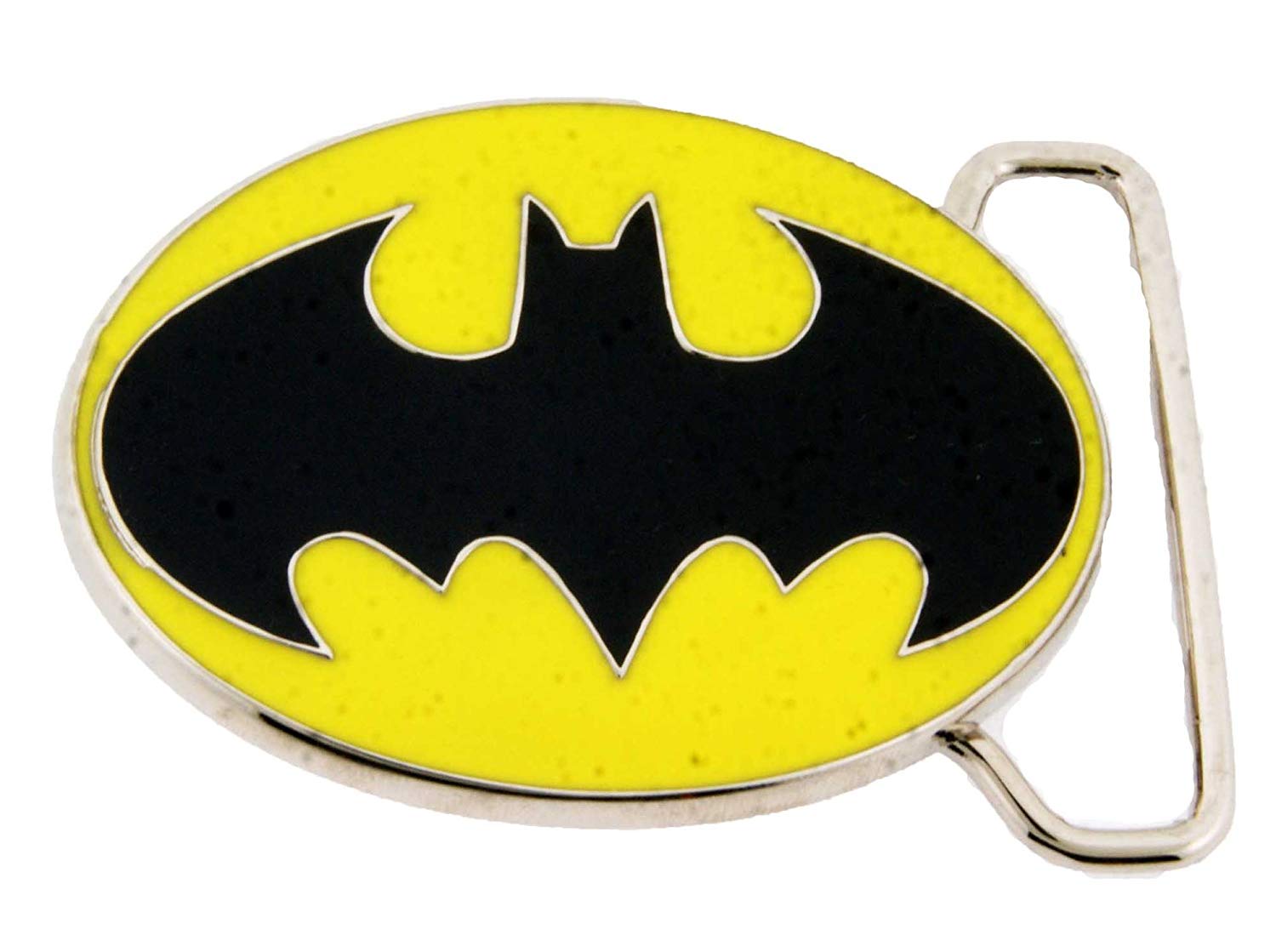 Yellow and Black Batman Logo - Yellow and Black BATMAN Logo Belt BUCKLENEW Batman Kids