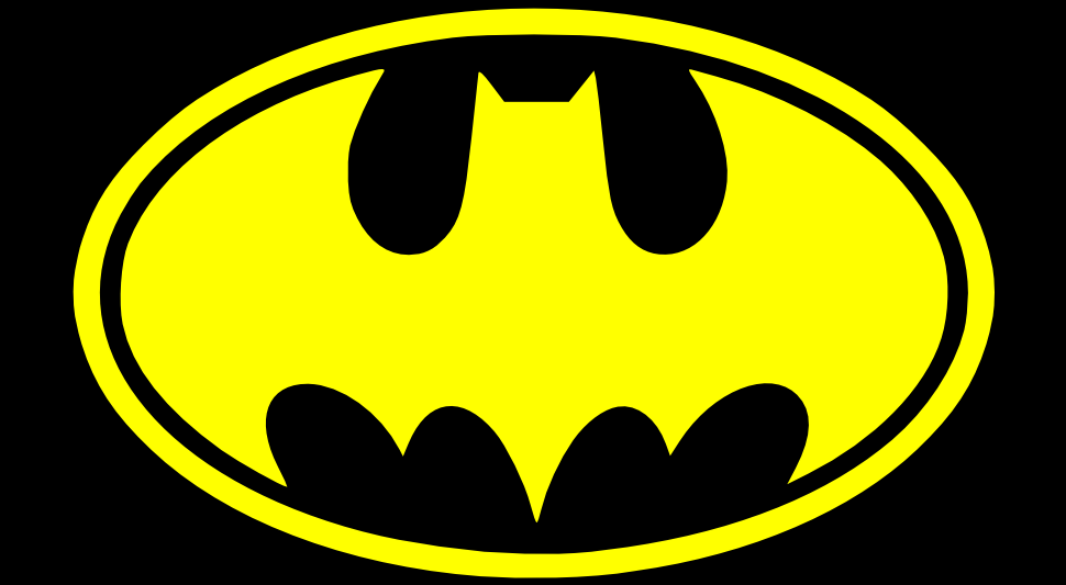 Yellow and Black Batman Logo - Yellow batman Logos