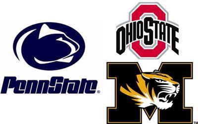 Cool Wrestling Logo - Unbeaten Penn State, Ohio State and Missouri hold top three rankings
