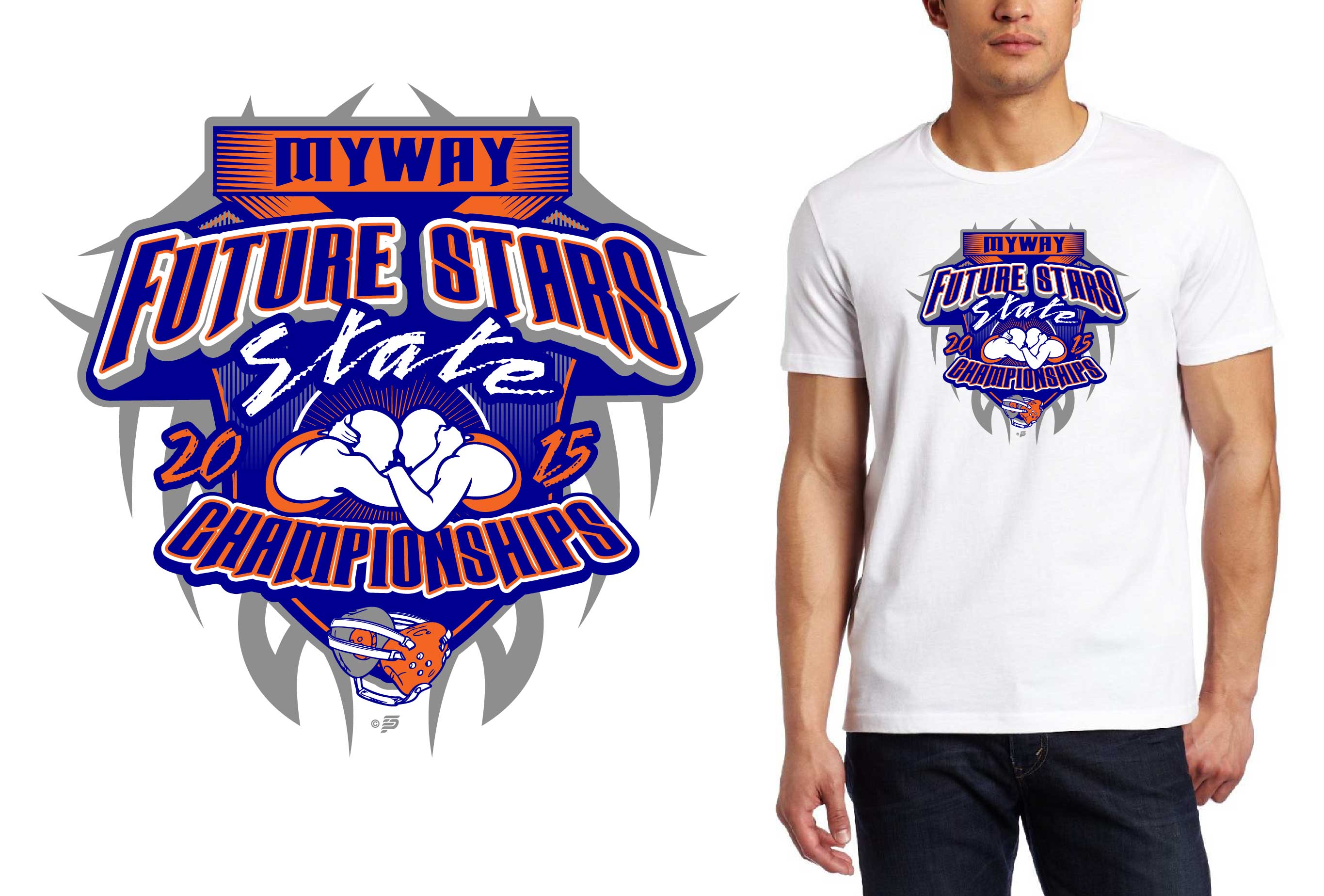 Cool Wrestling Logo - MYWAY Future Stars State Championships cool wrestling logo