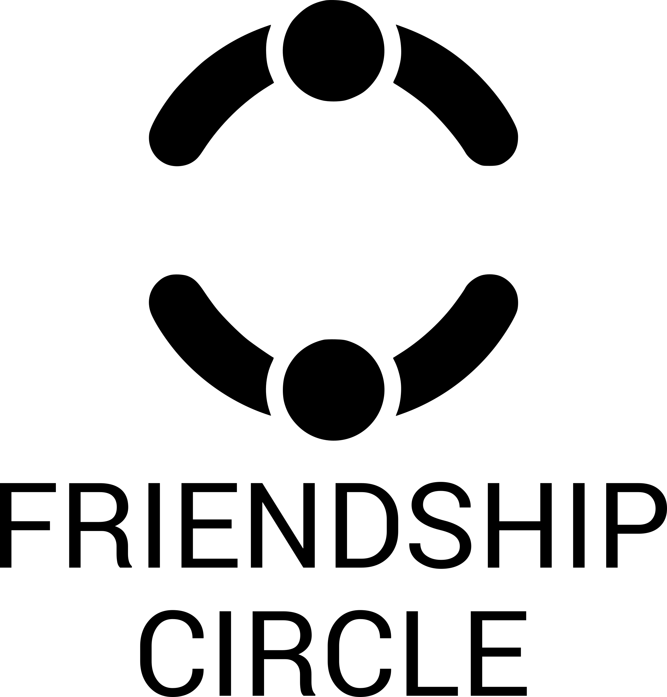Circle in a Black B Logo - Logos | Friendship Circle