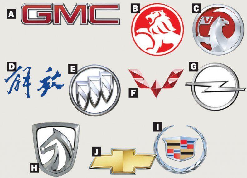 GM Brand Logo - LOGO QUIZ: Brand-new GM quiz