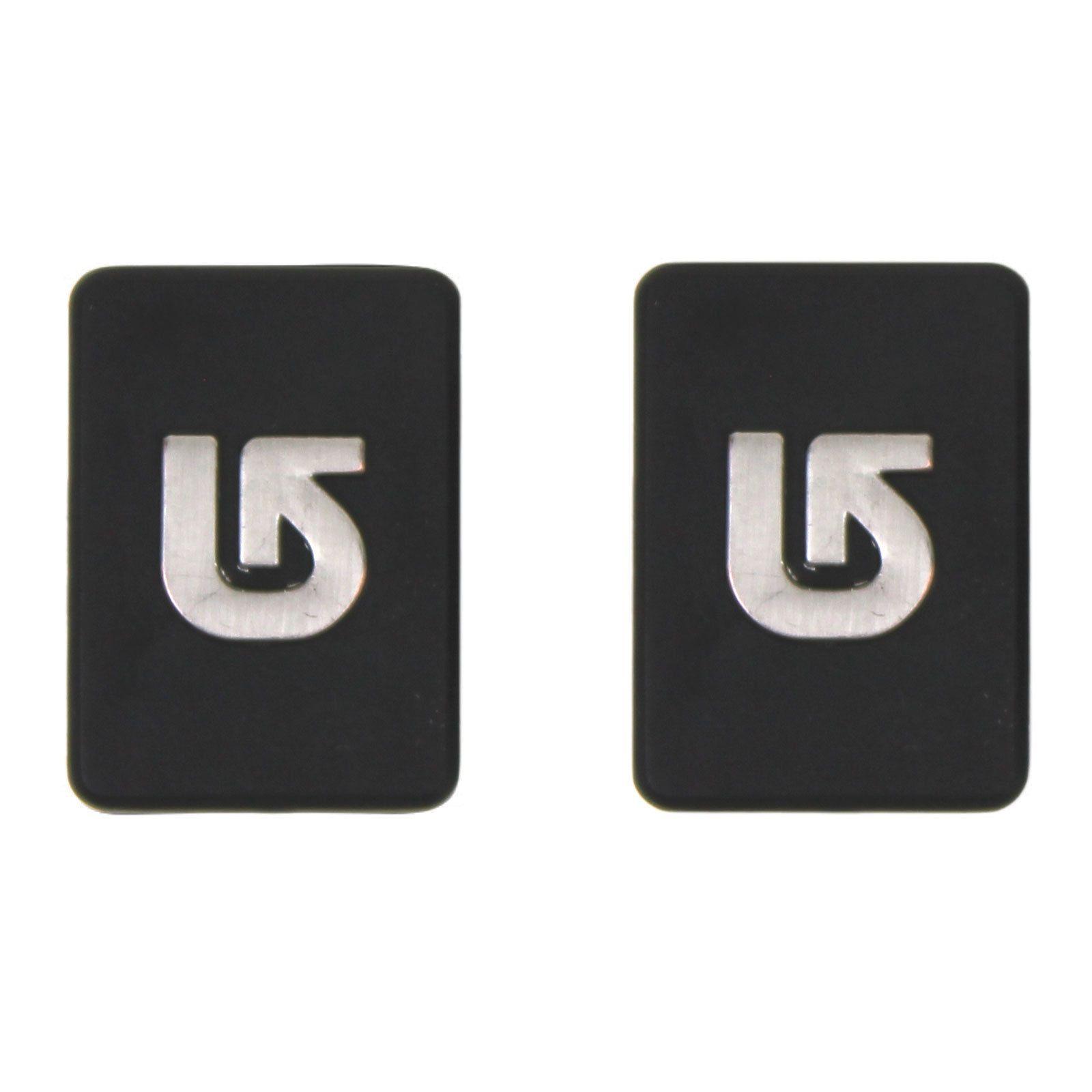 Circle in a Black B Logo - Burton ICS M6 Snowboard Channel Plugs Black (b-logo) | eBay