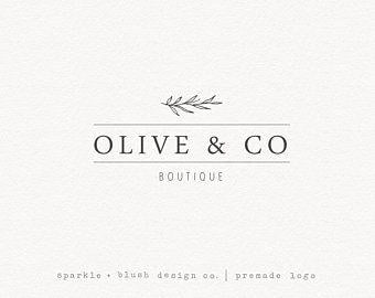 Olive Leaf Logo - Olive leaves logo | Etsy