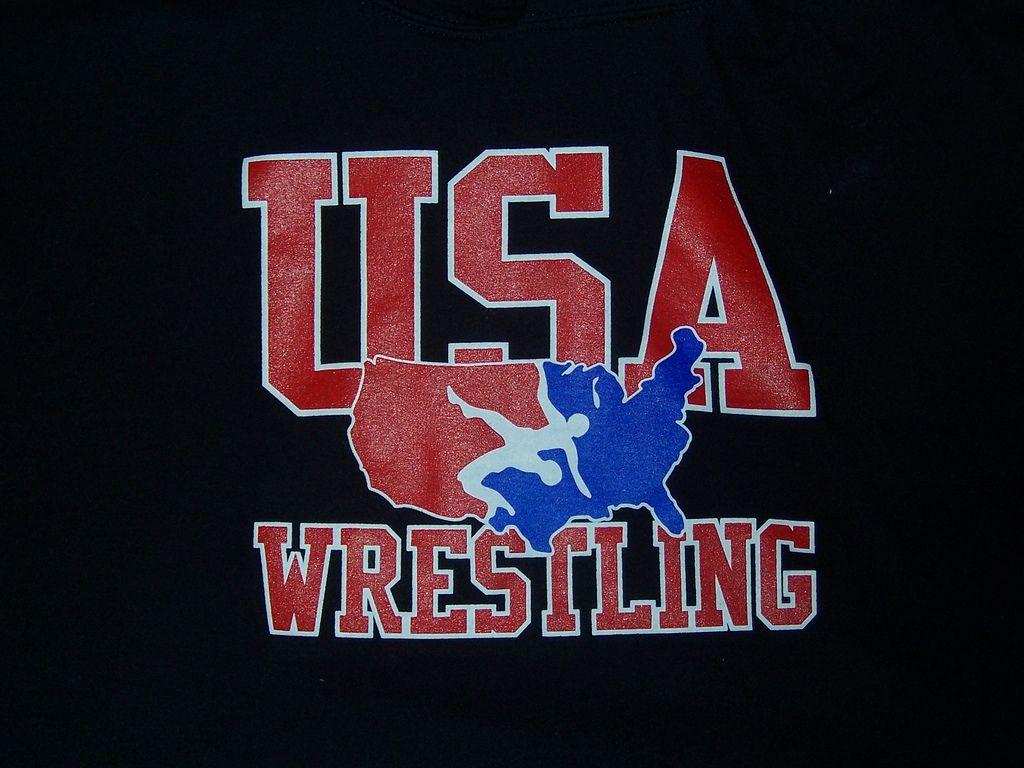 Cool Wrestling Logo - USA wrestling Logo on sweatshirt | only worn 3 times ...